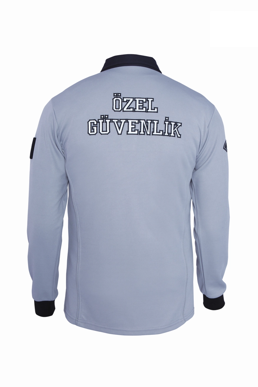 Güvenlik Sweatshirt Arka Görünüm